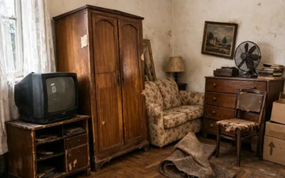 Móveis antigos atrapalhando sua casa? Nós retiramos