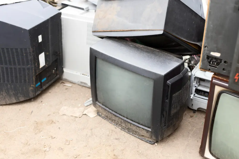 Televisões ocupando espaço? Fazemos a retirada
